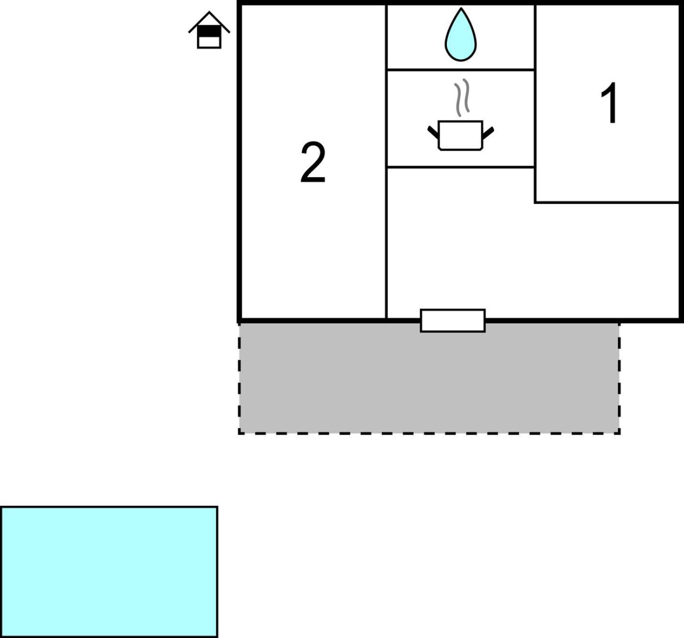 Cozy Apartment In Pican With Kitchen 外观 照片